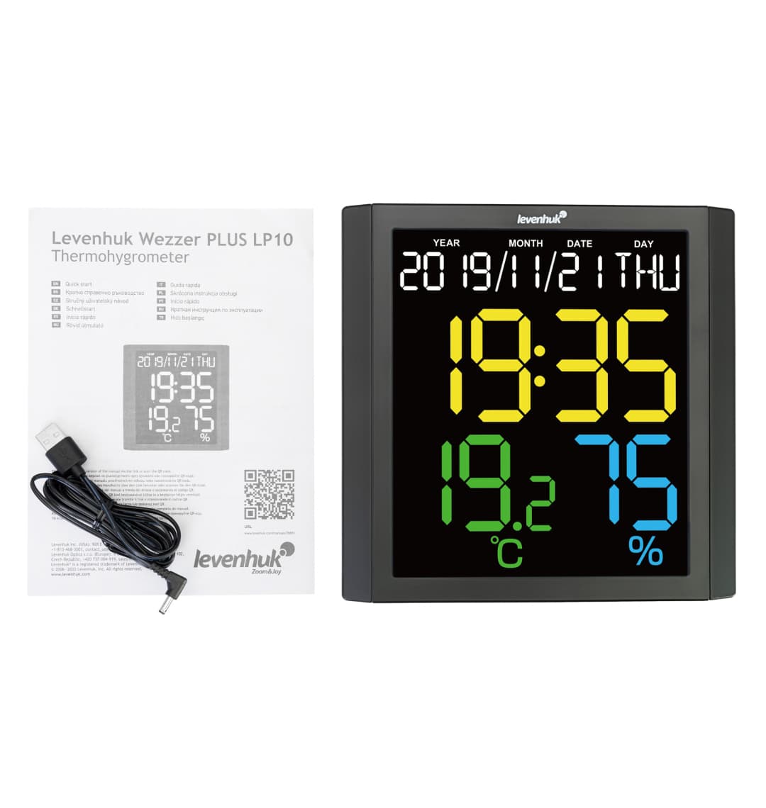 Термогигрометр Levenhuk Wezzer PLUS LP10