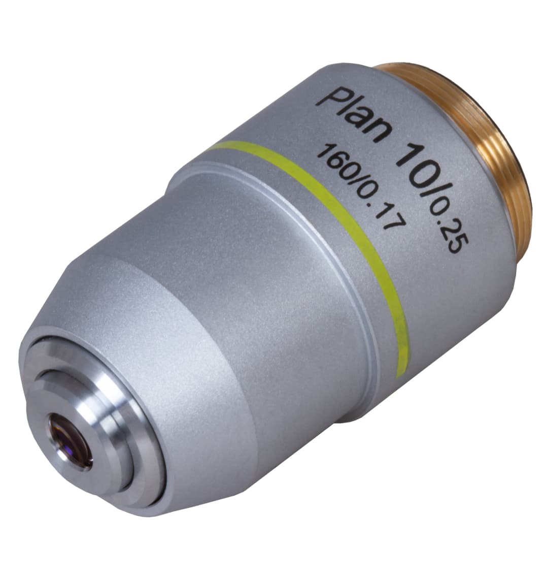 Объектив планахроматический Levenhuk MED 10x