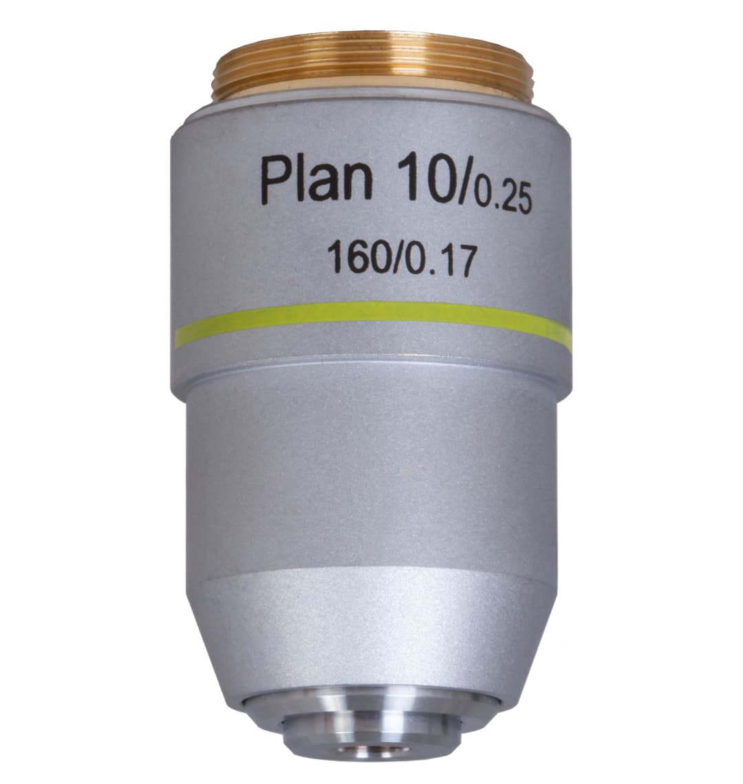 Объектив планахроматический Levenhuk MED 10x