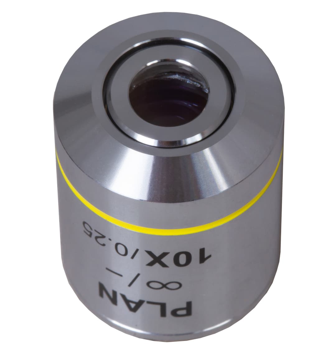 Объектив планахроматический Levenhuk MED 10x/беск