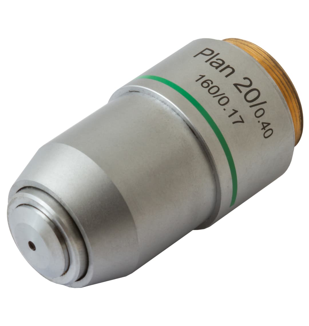 Объектив планахроматический Levenhuk MED 20x