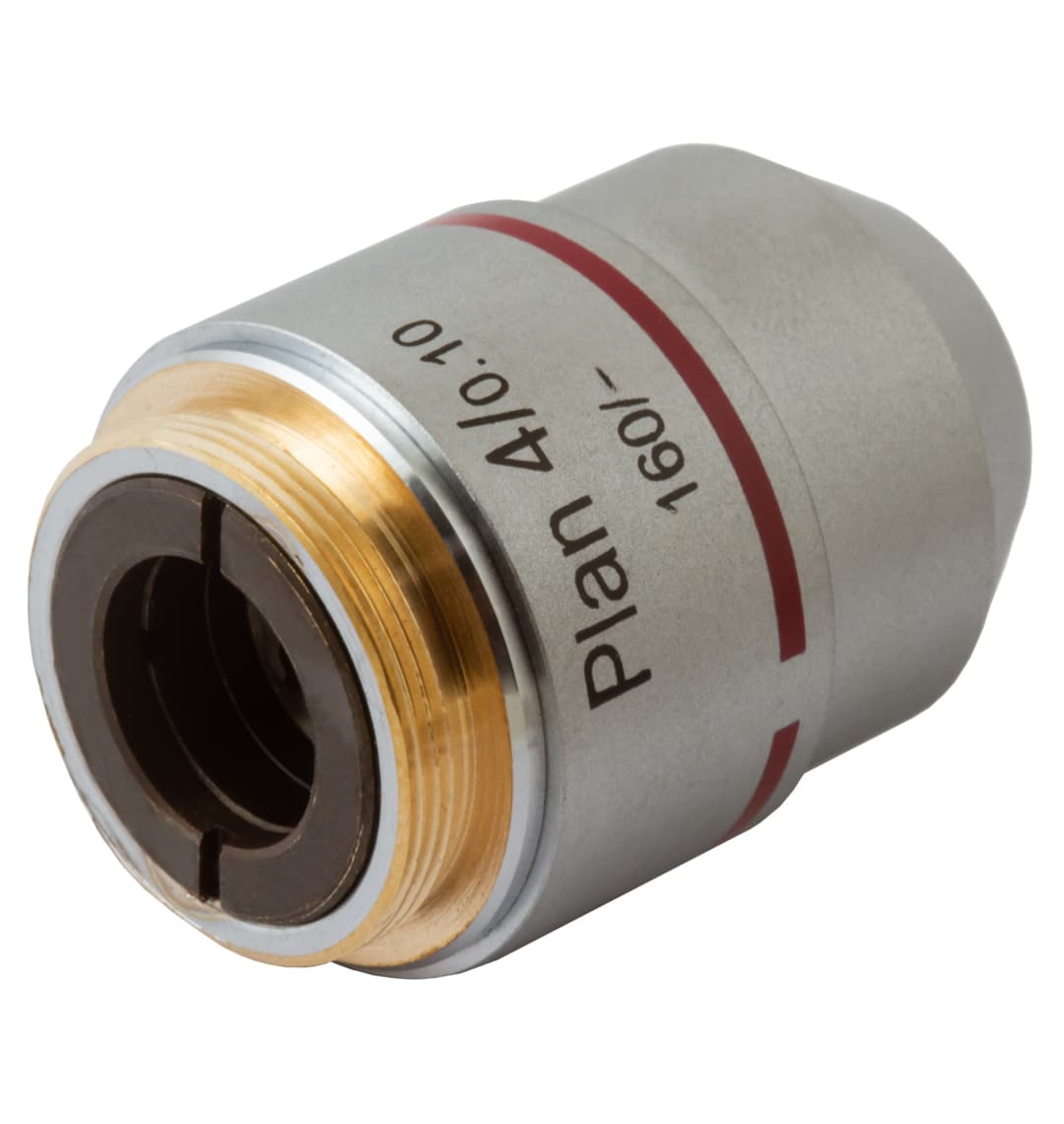 Объектив планахроматический Levenhuk MED 4x