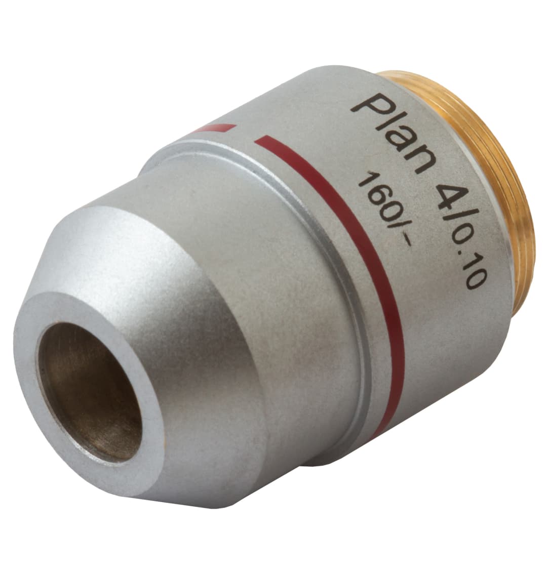 Объектив планахроматический Levenhuk MED 4x