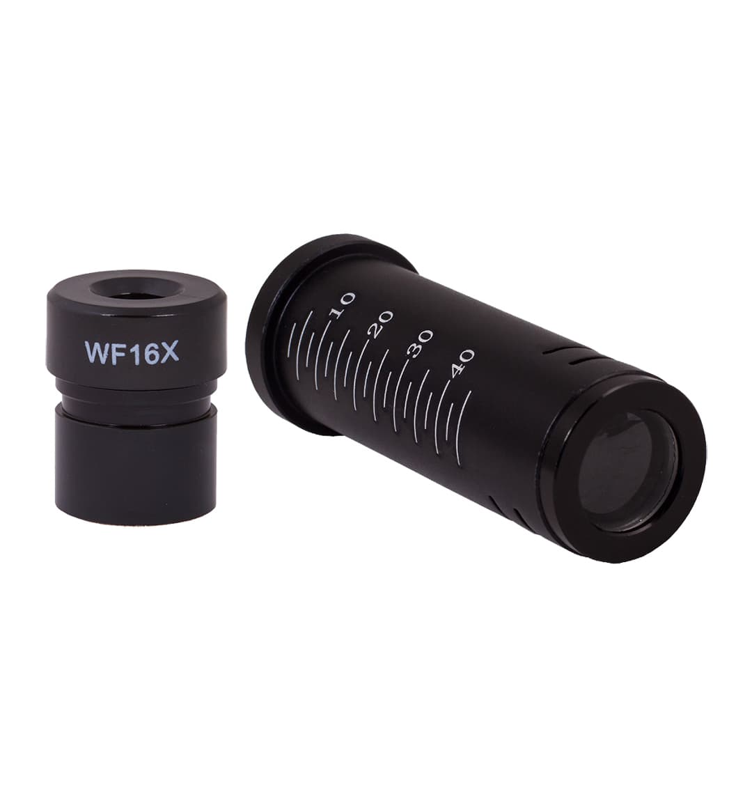 Линза Барлоу 2x и окуляр WF16x для Levenhuk 2L/2L PLUS