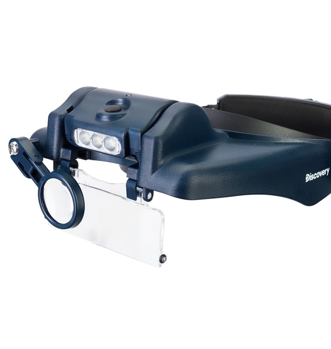 Лупа налобная с аккумулятором Discovery Crafts DHR 10