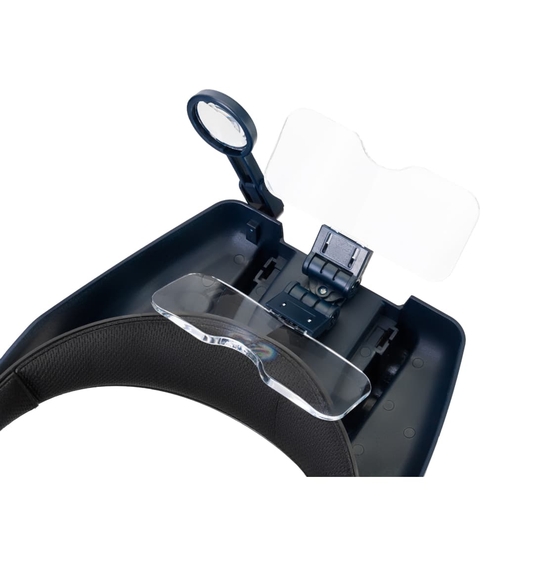 Лупа налобная с аккумулятором Levenhuk Discovery Crafts DHR 20