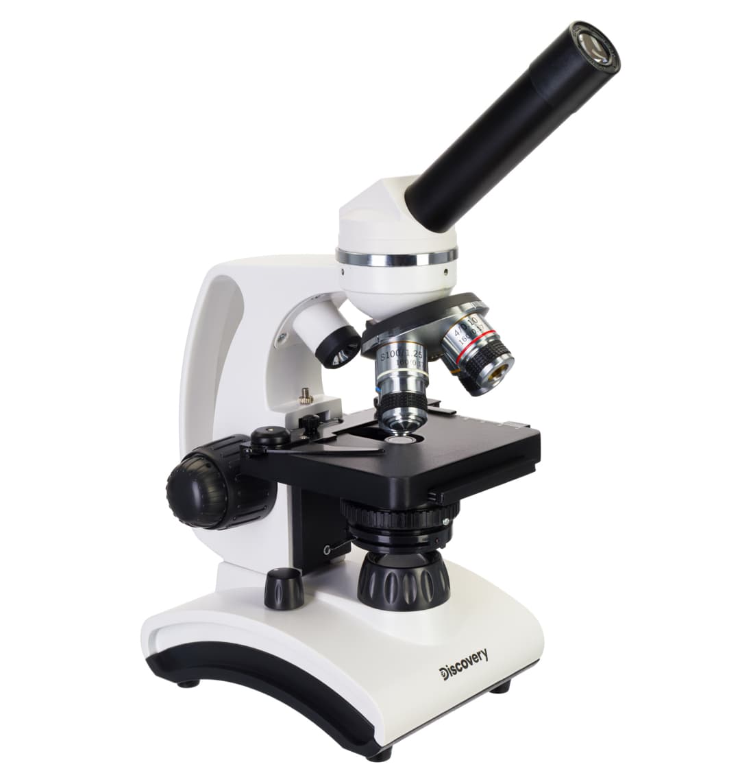 Микроскоп Levenhuk Discovery Atto Polar с книгой