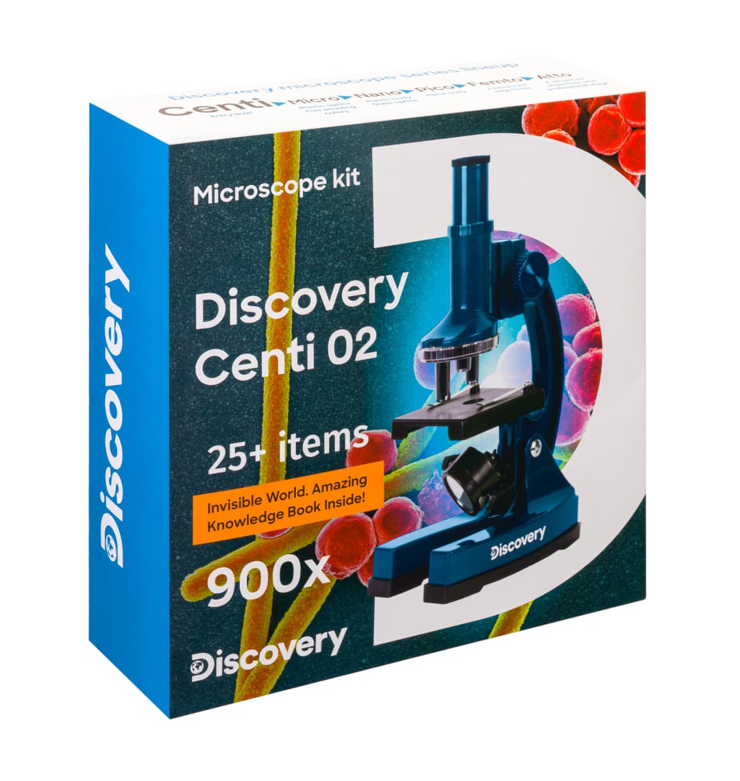 Микроскоп Discovery Centi 02 с книгой