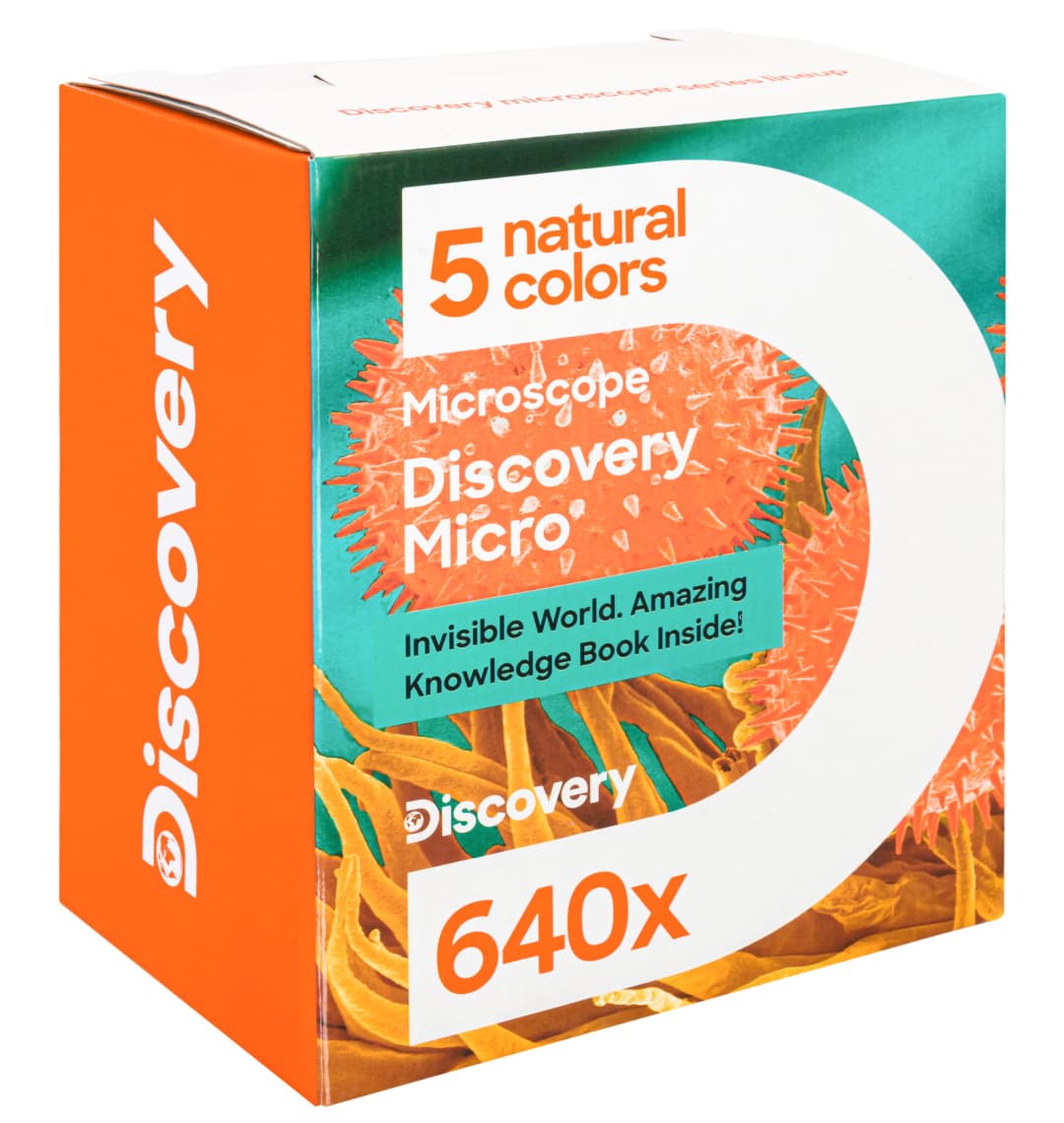Микроскоп Levenhuk Discovery Micro Solar с книгой