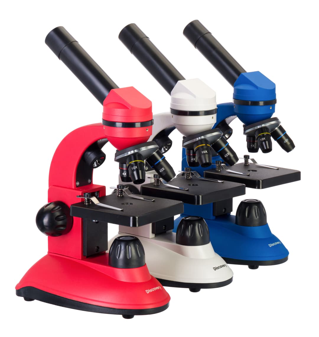 Микроскоп Levenhuk Discovery Nano Gravity с книгой