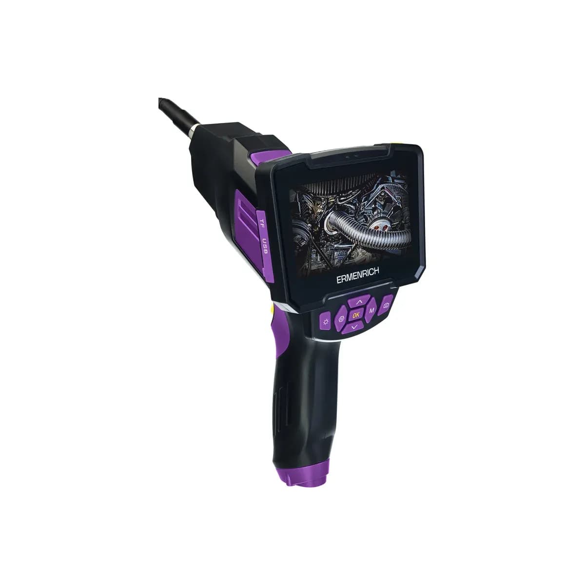 Видеоэндоскоп Ermenrich Seek VE50, фиолетовый