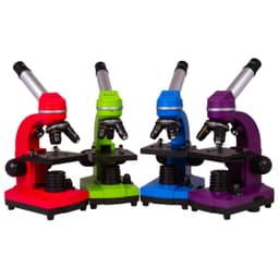 Микроскоп Bresser Junior Biolux SEL 40–1600x, красный