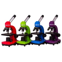 Микроскоп Bresser Junior Biolux SEL 40–1600x, красный