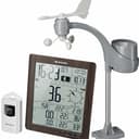 Метеостанция Bresser ClimaTemp XXL в корпусе под дерево