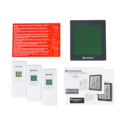 Метеостанция Bresser Temeo Hygro Quadro, серая