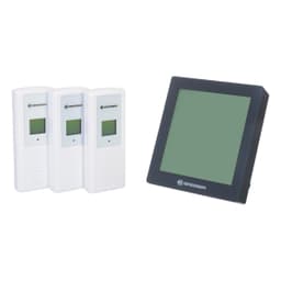 Метеостанция Bresser Temeo Hygro Quadro, серая