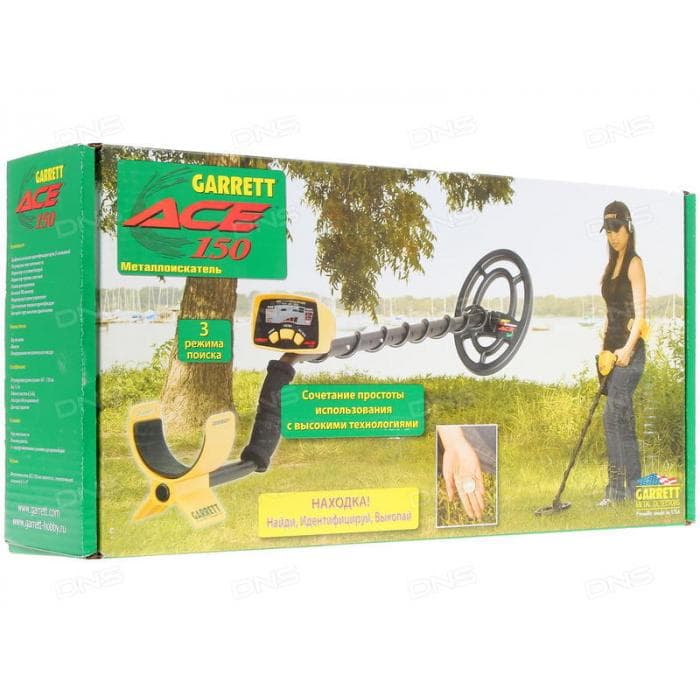 Грунтовый металлодетектор Garrett ACE 150 RUS
