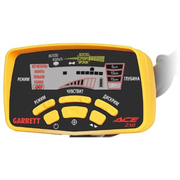 Грунтовый металлодетектор Garrett ACE 250 RUS