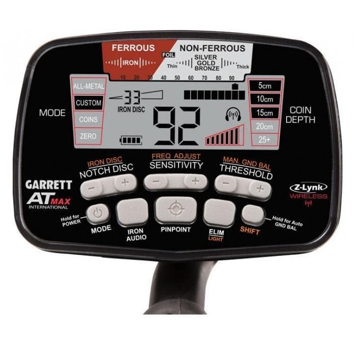 Грунтовый металлодетектор Garrett AT MAX