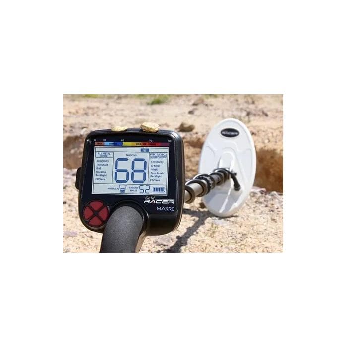 Грунтовый металлодетектор MAKRO GOLD RACER PRO PACKAGE