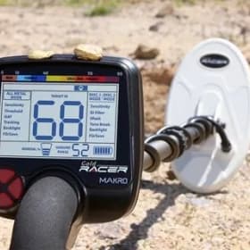 Грунтовый металлодетектор MAKRO GOLD RACER PRO PACKAGE