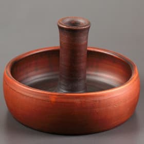 Курница 25 см керамическая для запекания курицы