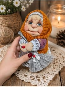 Интерьерная фигурка  бабулечки — уют в деталях!