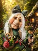 Баба-Яга - ручная работа