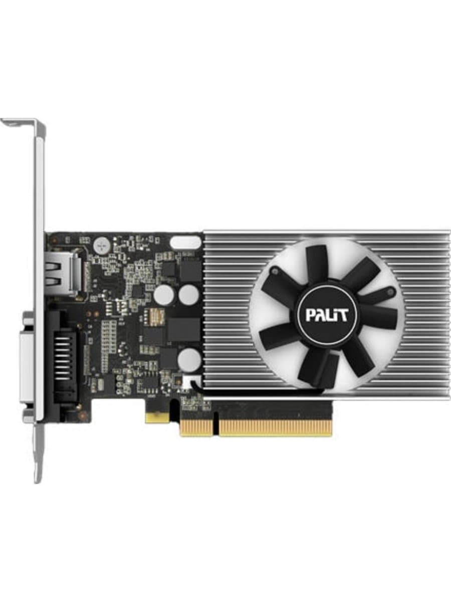 Видеокарта PALIT GeForce GT 1030 2GB GDDR4 64-bit Engine Clock 1379MHz, Memory Speed 2100MHz, PCI Express 3.0, 1xDVI-D, 1xHDMI [NEC103000646-1082F]