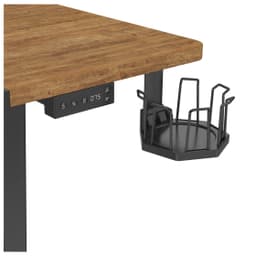 Стол для компьютера Cactus CS-EDL-BAWD подъёмный столешница МДФ черный дуб антик каркас черный