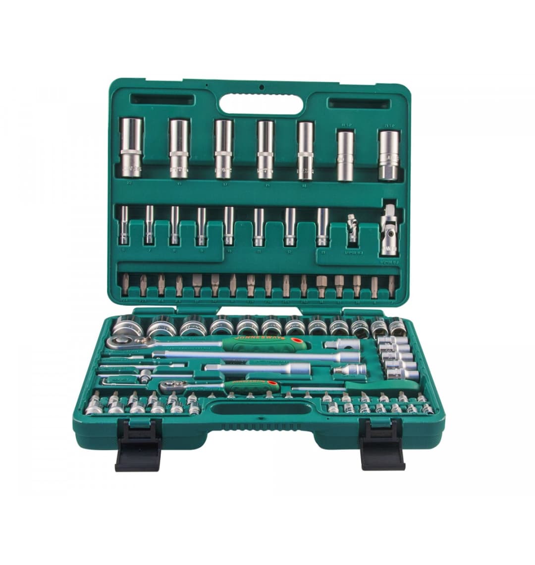 JonnesWay S04H52494S Набор инструмента универсальный 1/4", 1/2"DR, 94 предмета