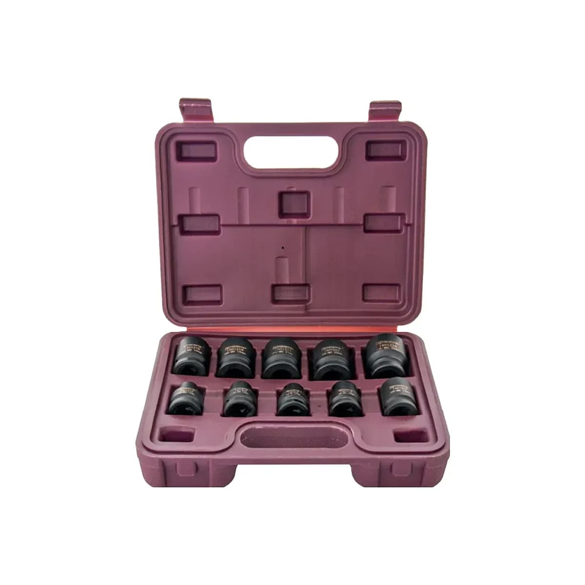 Thorvik ISS01210 Набор головок торцевых ударных 1/2"DR, 10-24 мм, 10 предметов