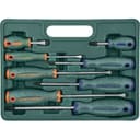 JonnesWay D71PP08S Набор отверток стержневых ANTI-SLIP GRIP, 8 предметов