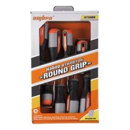 Ombra 975008 Набор отверток стержневых ROUND GRIP, 8 предметов