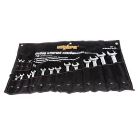 Ombra OMT16S Набор ключей гаечных комбинированных в сумке, 8-32 мм, 16 предметов