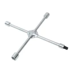 Thorvik CRTW40AD Ключ баллонный крестообразный, усиленный, 17х19х21х22, с переходником 1/2"DR, 400 мм