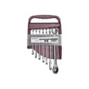 Thorvik CRWS7PR Набор ключей гаечных комбинированных трещоточных на держателе, 8-19 мм, 7 предметов