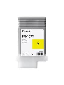 Тонер Canon PFI-107Y Струйный широкоформатный №107 желтый 130 мл