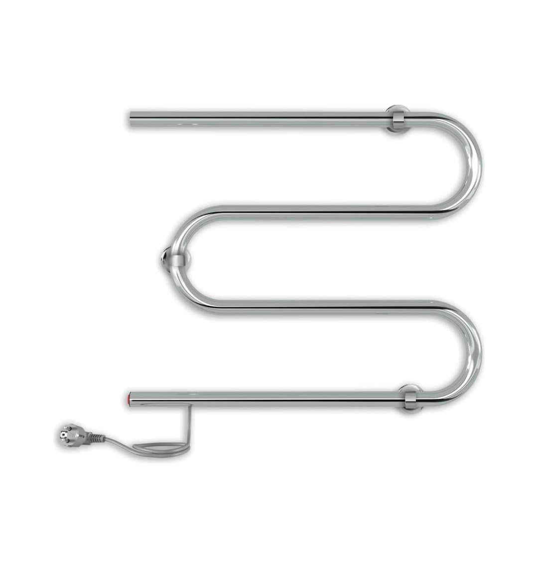 Полотенцесушитель INDIGO M б/п (electro) 50/50 (кнопка, прям.провод, Полиров.)