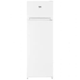 Холодильник капельный с верхним морозильником DSMV 5280 MA0W (белый,160x54x58, 256л, полки стекл.)