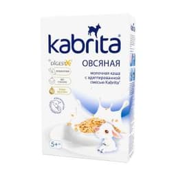 Kabrita® Овсяная каша на адаптированной молочной смеси Kabrita®для детей с 5 месяцев, 180 г