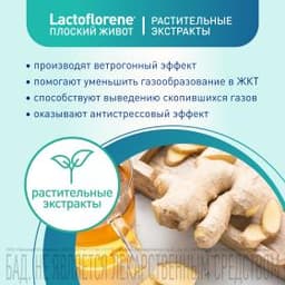 Lactoflorene® Плоский Живот - итальянский пробиотический комплекс (20 пакетиков)