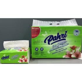 Салфетки бумажные  Pahri, 5 слоев, 6шт. в упаковке(100% бамбуковая целлюлоза)
