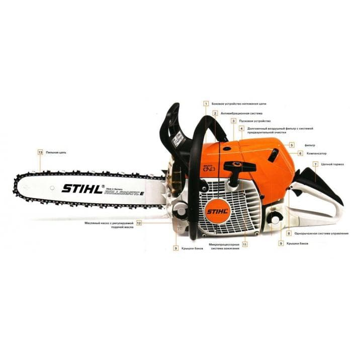 Бензопила STIHL MS 310 (45 см.)