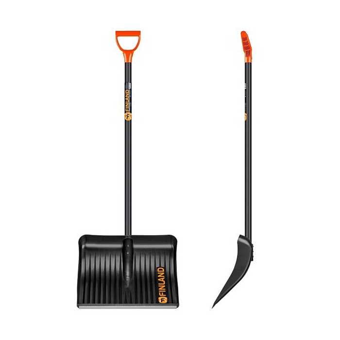 Лопата снеговая "FINLAND" c черенком 1023-Ч