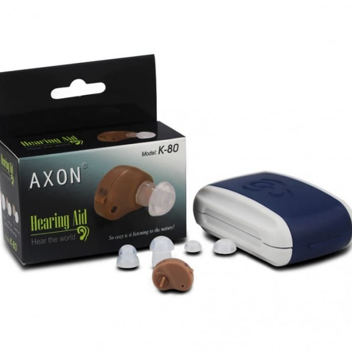 Слуховой аппарат K-80 ( "потайной" на батарейках)