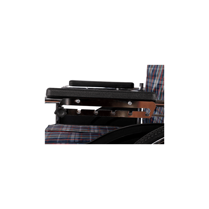 Коляска инвалидная с судном с высокой съемной спинкой КНР