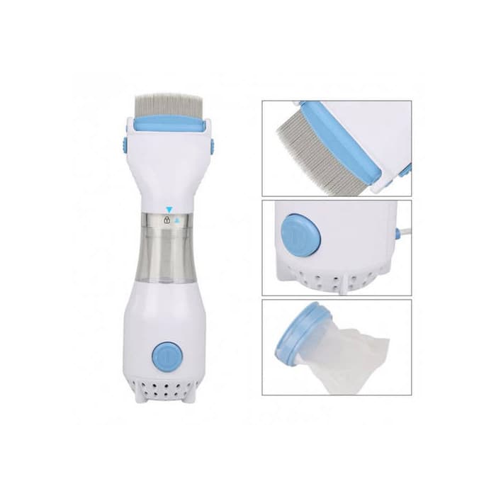 Расческа электрическая от вшей и гнид V-CCMB