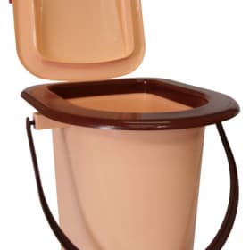 Биотуалет-ведро пластиковое