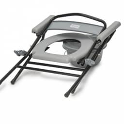 Кресло-туалет металлический складной "Комфорт" Регулировка по высоте